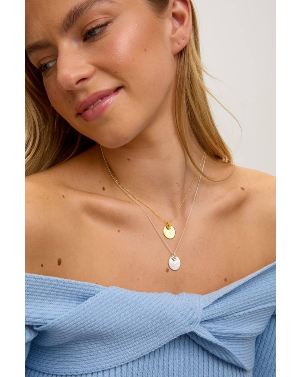 Simply Silver White Sterling Plated Polished Heart Charm Pendant