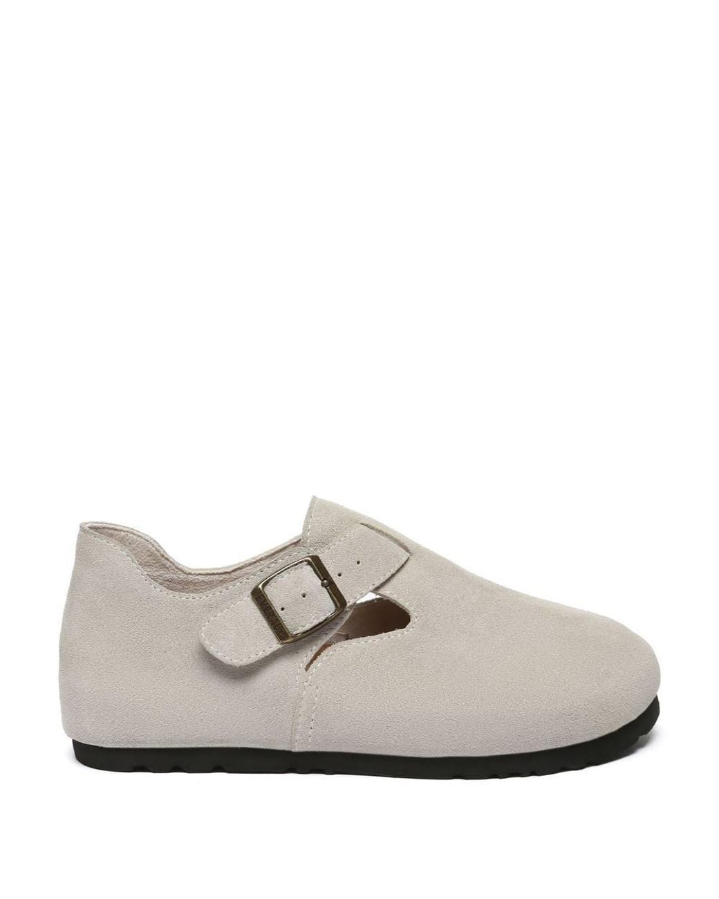 EverAu Australia White Fibre Brooke Sandal W/ Rubber Sponge Sole