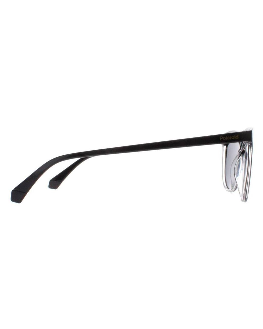 Polaroid Black Cat Eye Sunglass Crystal Polarized Pld 4161/S