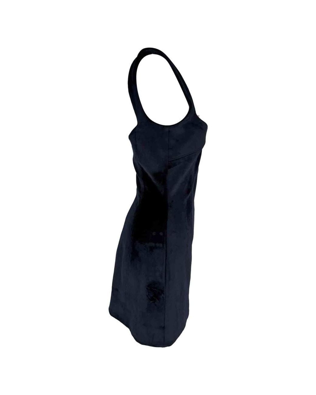 Galvan Blue Preloved London Spire Mini Dress