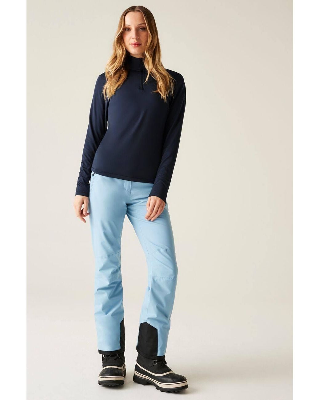 Dare 2b Blue Lowline Ii Lightweight Half Zip Stretch Midlayer