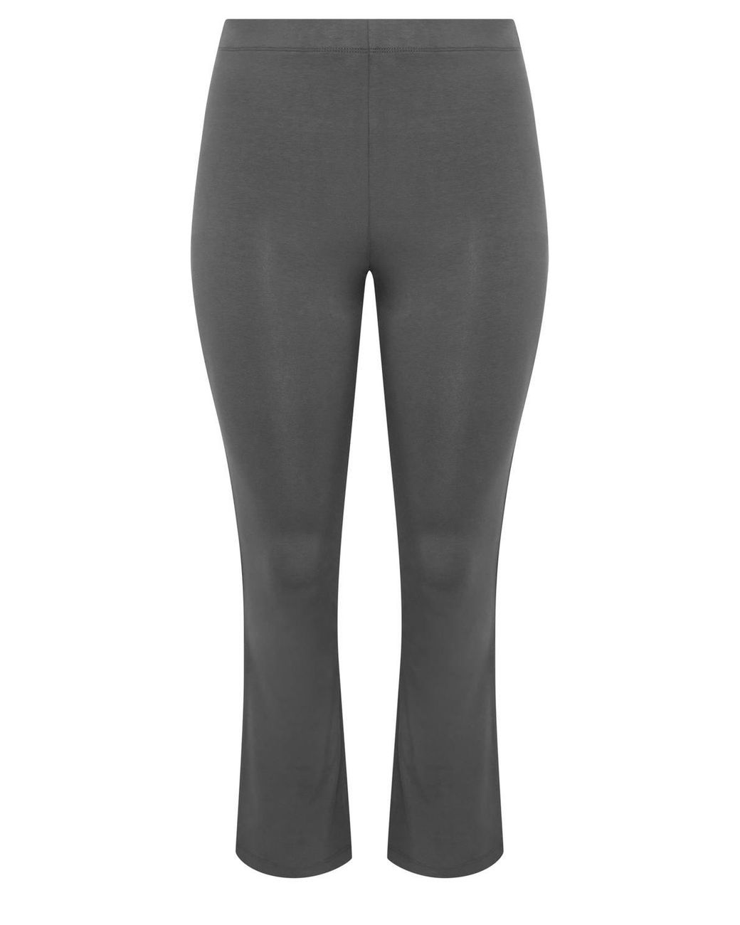 Yours Black Active Flared Leggings