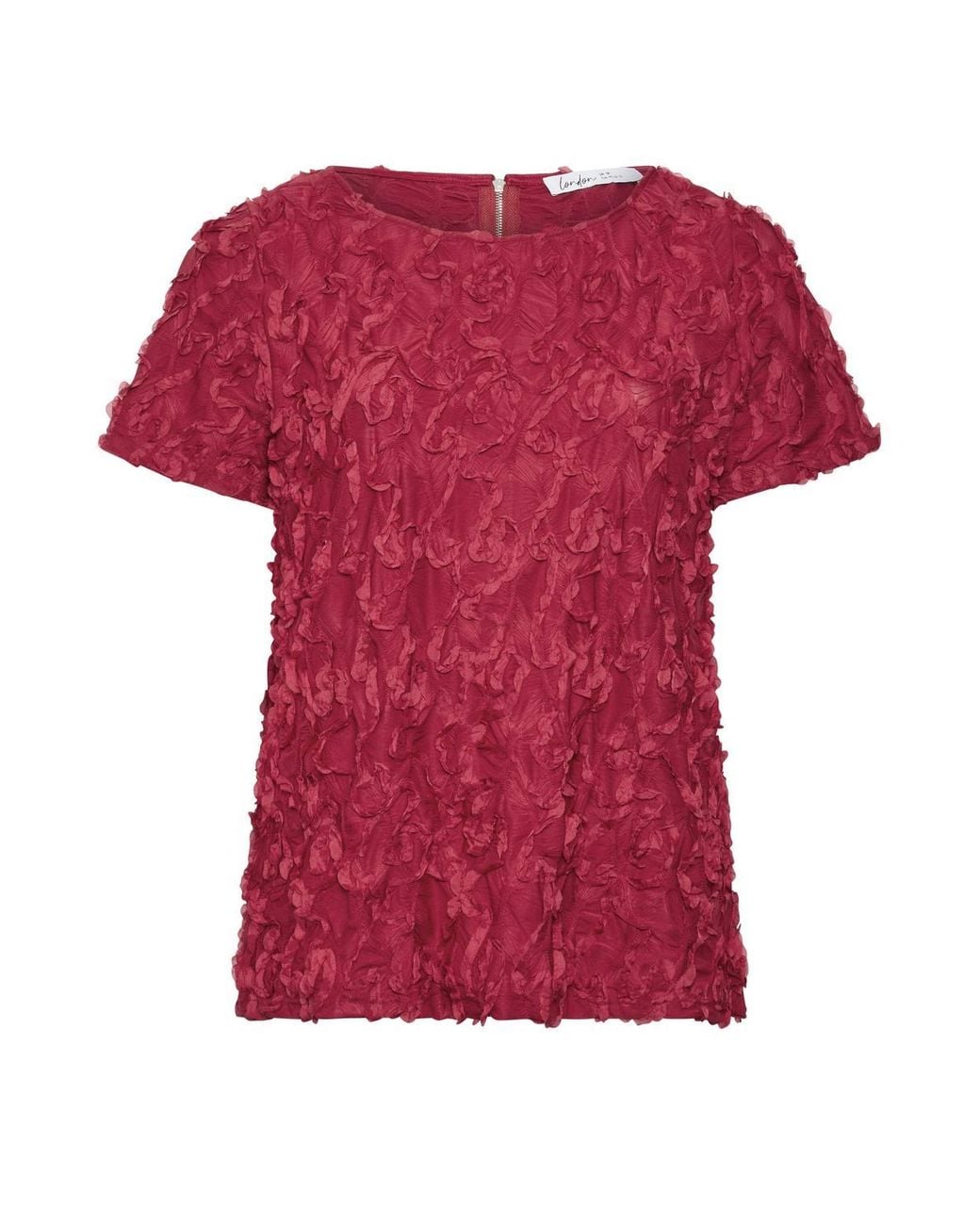 Yours Textured Abstract Blouse