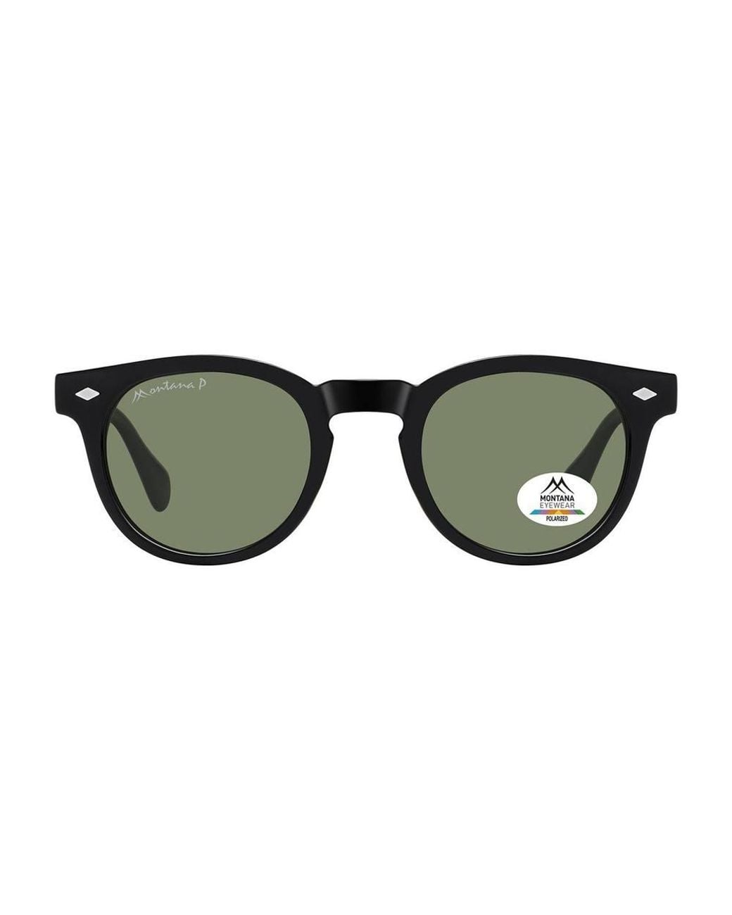 Montana Brown Round Shiny G-15 Polarized Mp191