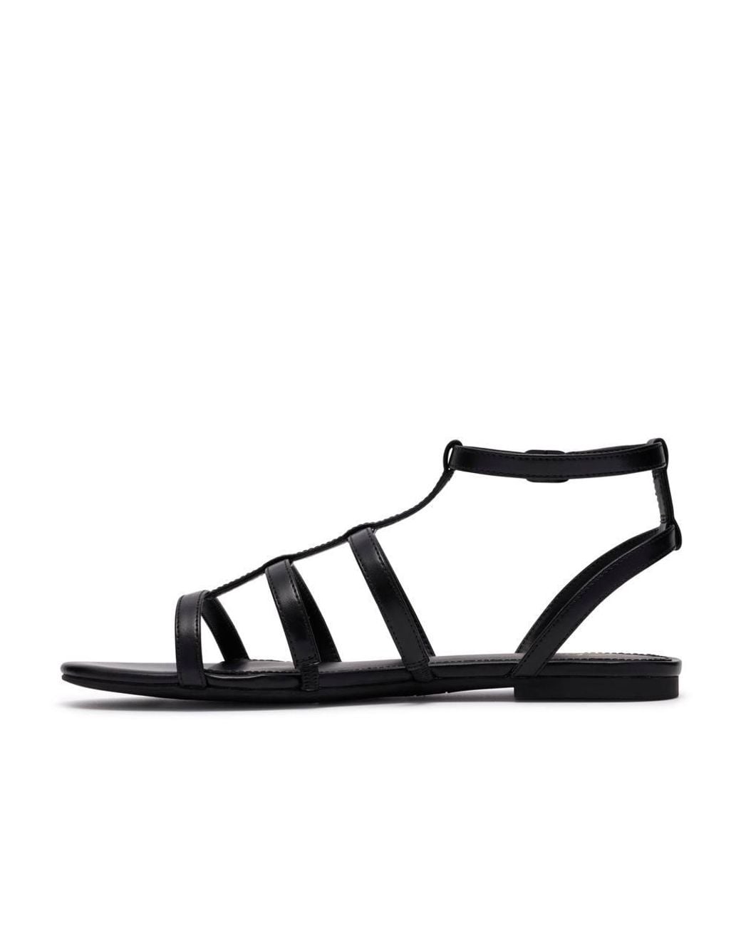 Clarks Black Kediri Glad Flat Sandals