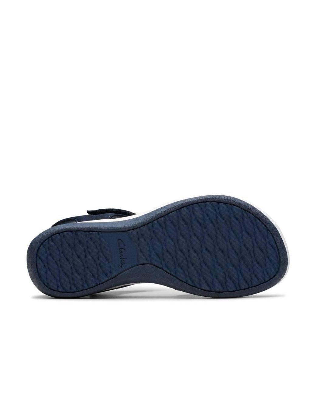 Clarks Blue Arla Daisy Wedges