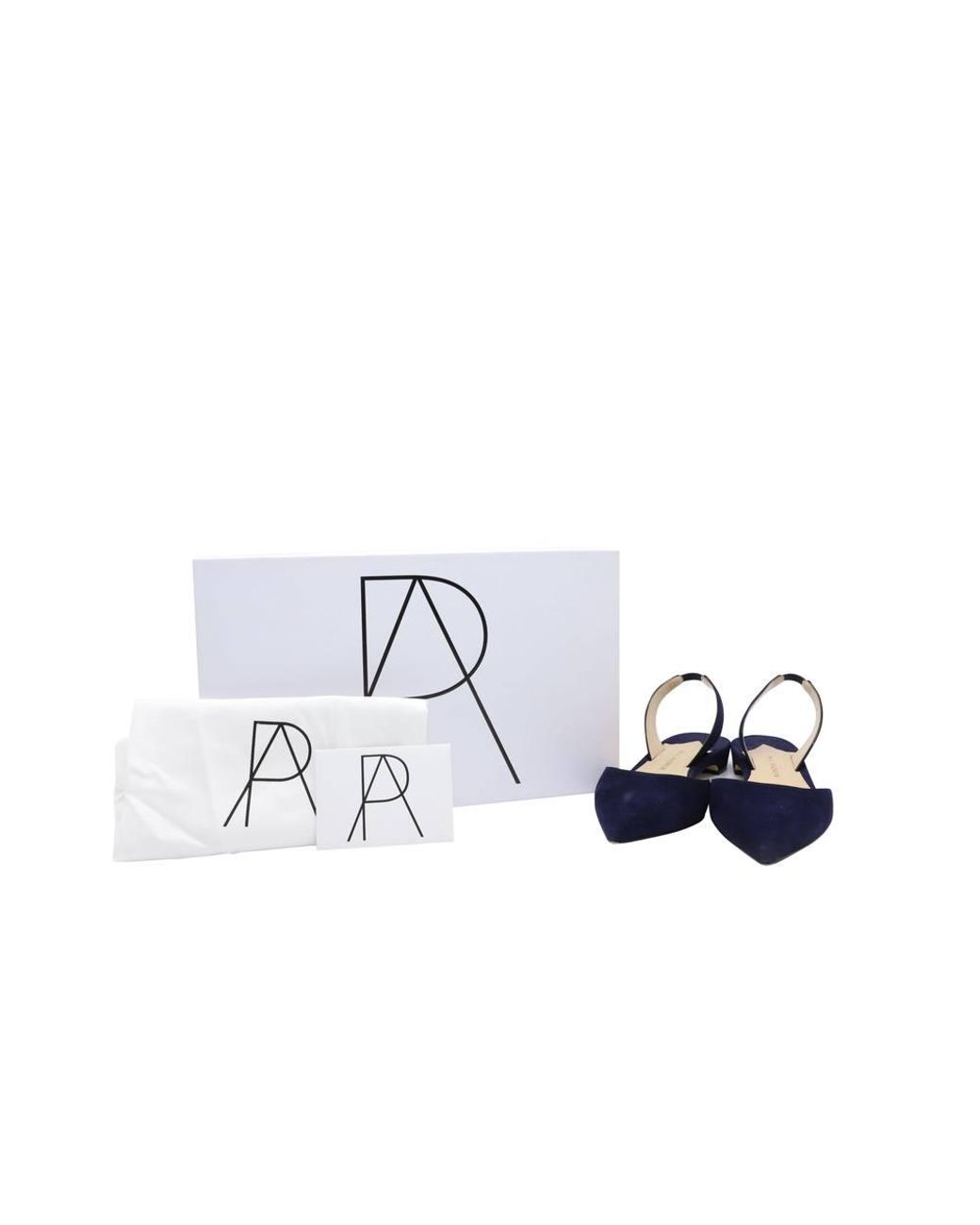 Paul Andrew Blue Preloved Rhea 15 Slingback Sandals