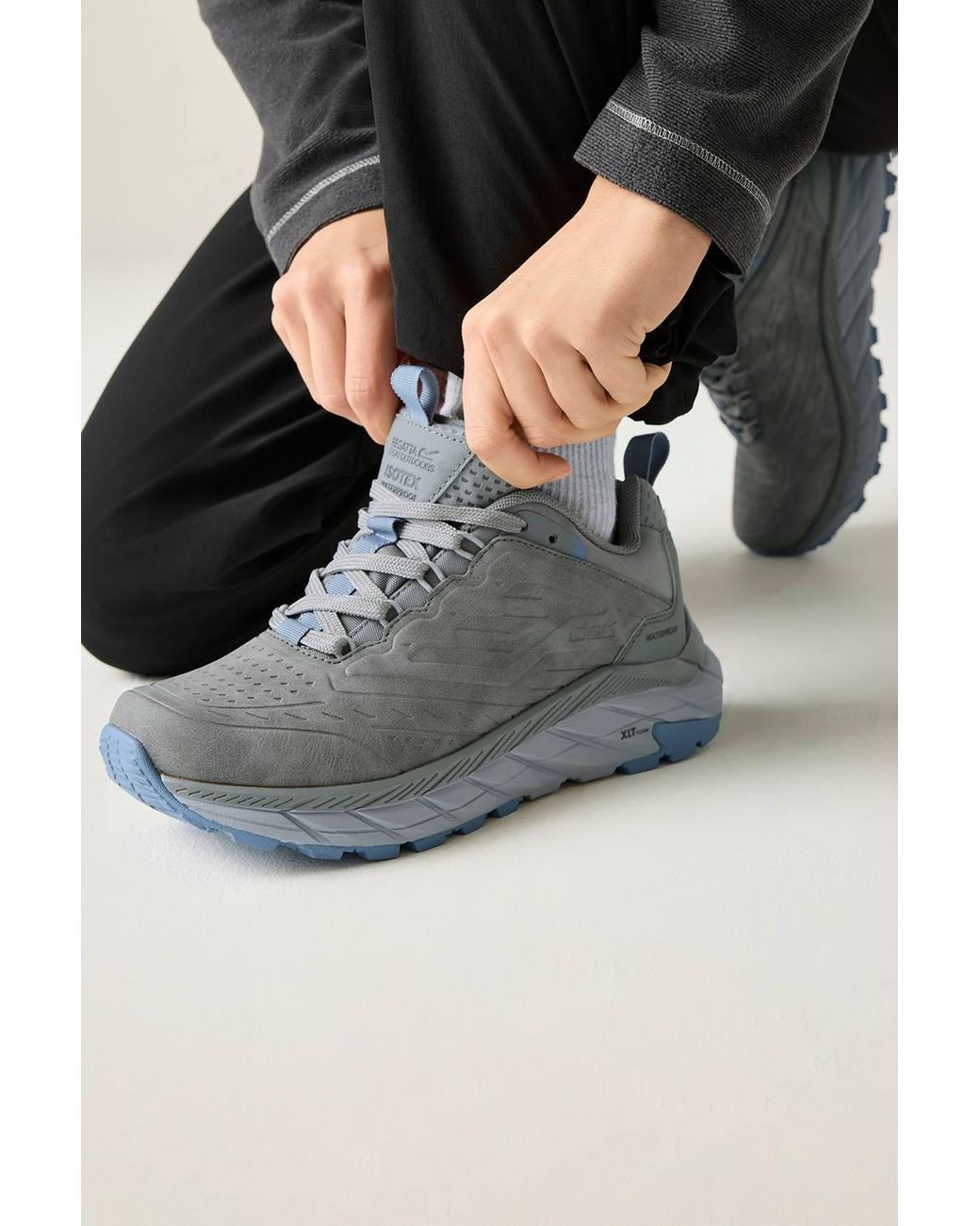 Regatta Black Derino Low Waterproof Shoes