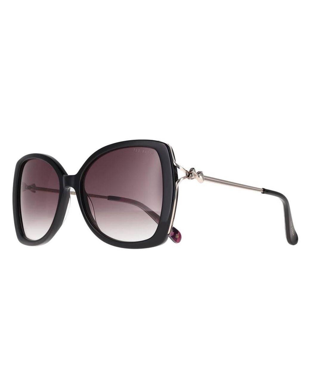 Ted Baker Brown Butterfly Gloss Solid Dark Gradient Tb1773 Vallie