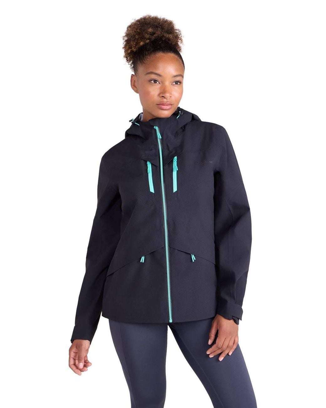Mountain Warehouse Blue 'Rhine Extreme' Waterproof Breathable Hooded 3 Layer Winter Jacket