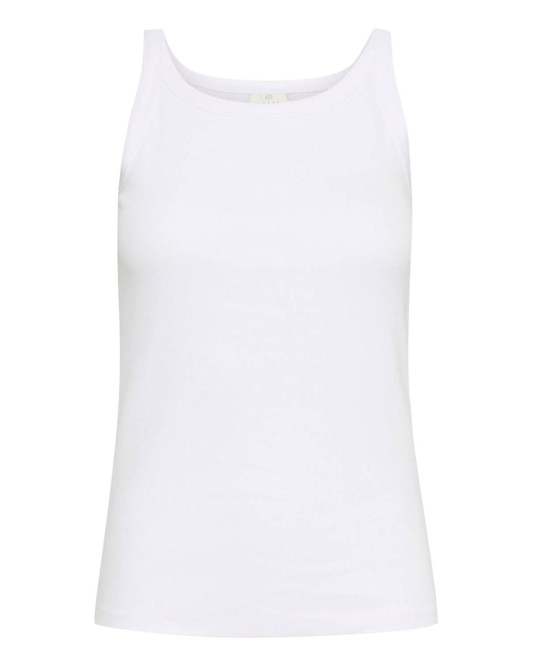 Kaffe Blue Carna Round Neck Tank Top