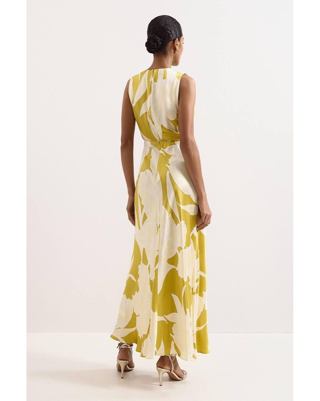 Phase Eight Metallic Petite Paula Maxi Dress