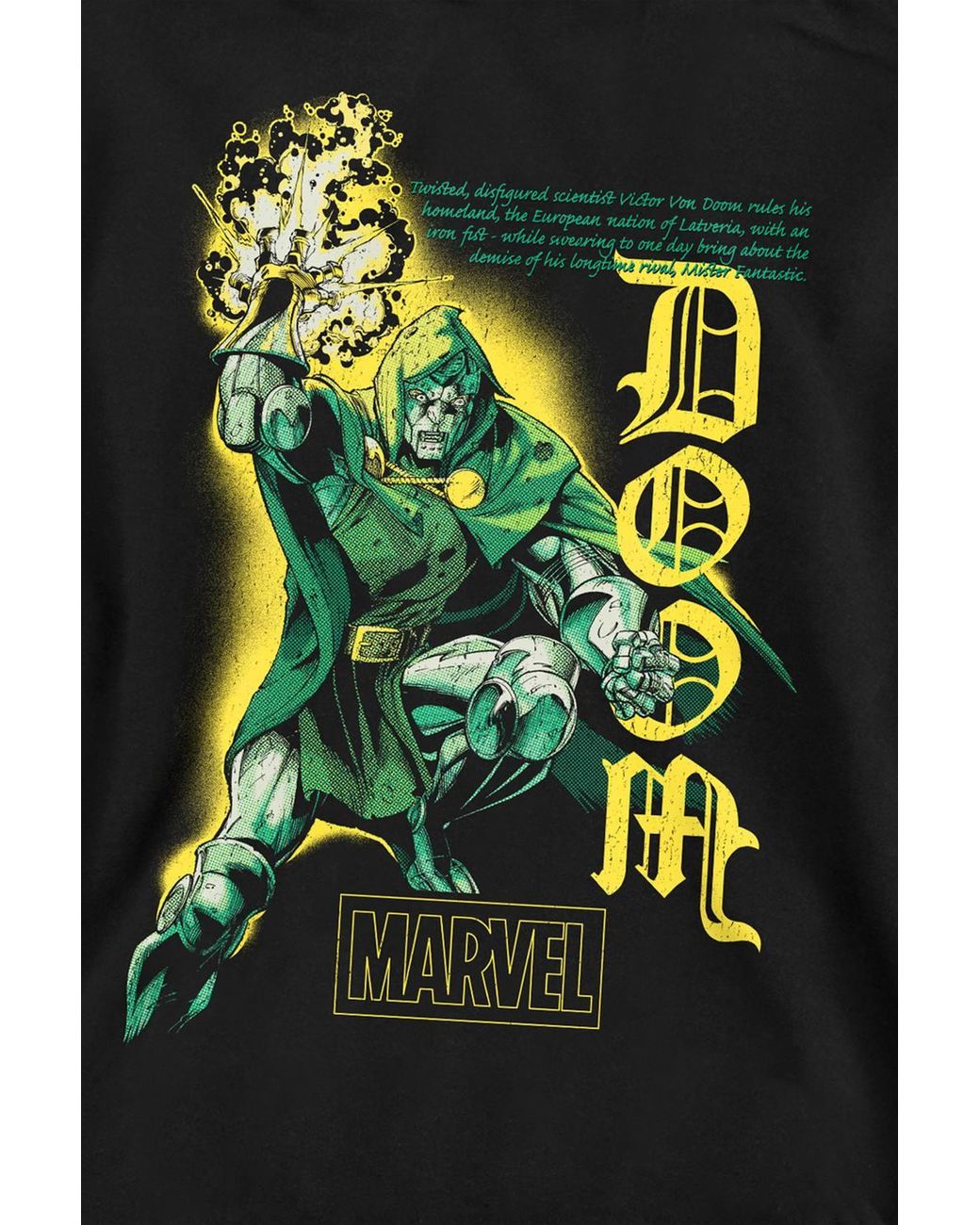 Marvel Black Villain Doom Trend Sweatshirt