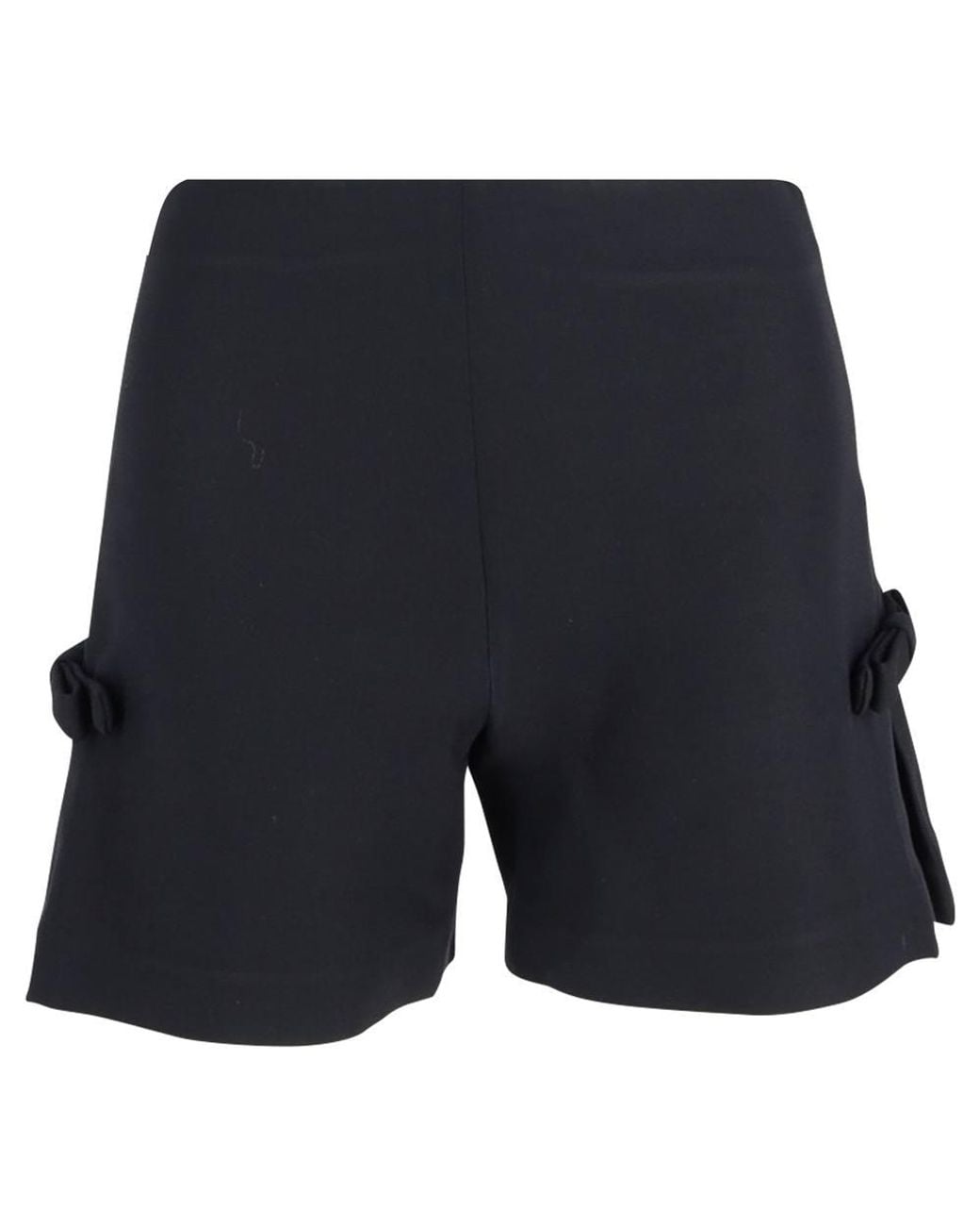 Fendi Blue Preloved Bow Detail Shorts