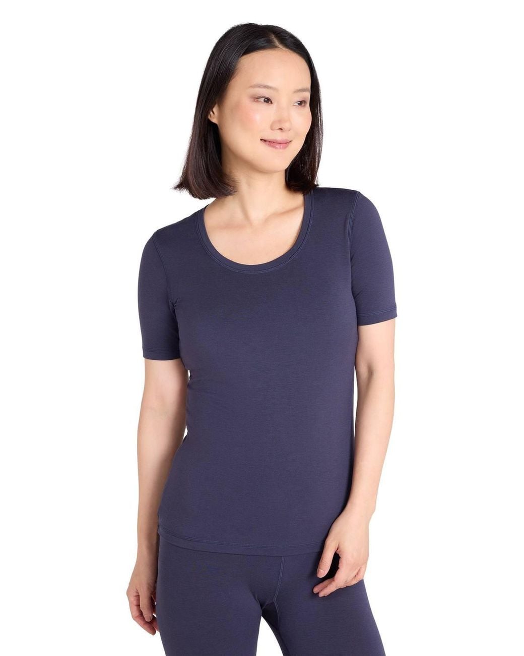 Mountain Warehouse Blue 'Keep The Heat' Lightweight Quick Dry Casual Short Sleeve T-Shirt