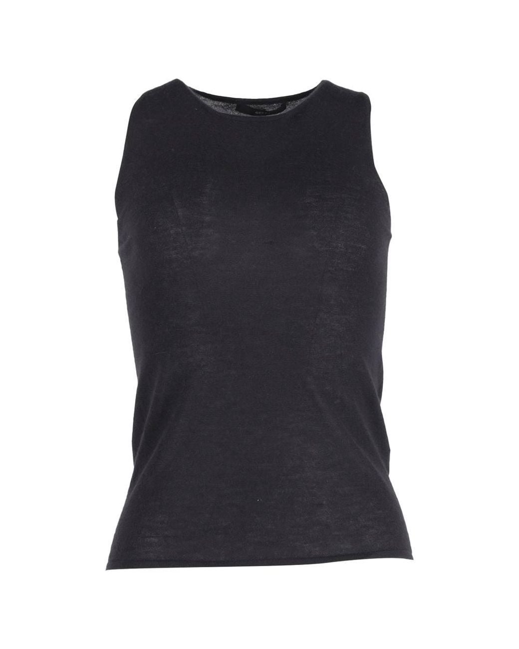 Gucci Blue Preloved Sleeveless Tank Top