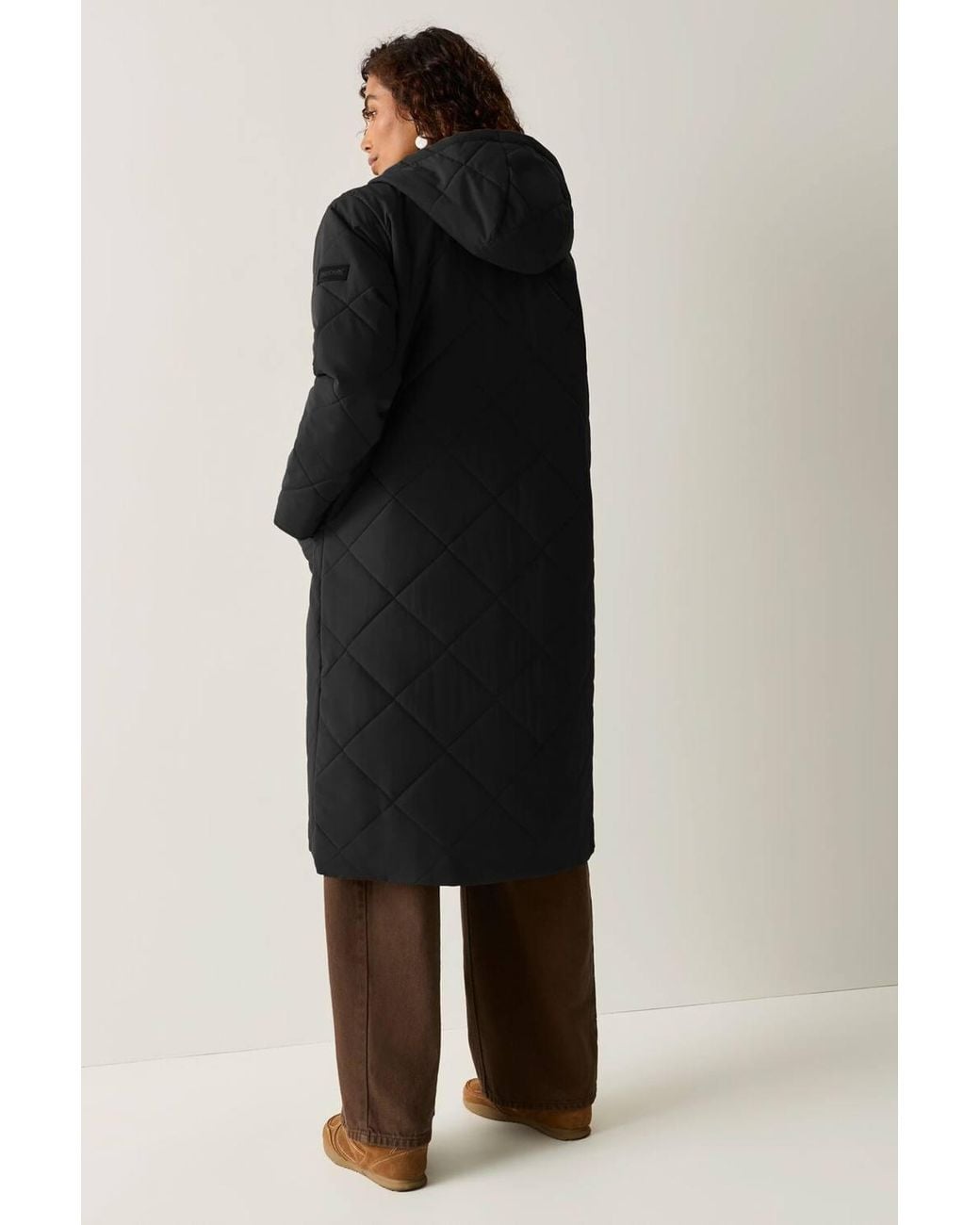 Regatta Black Hooded Elryse Quilted Jacket