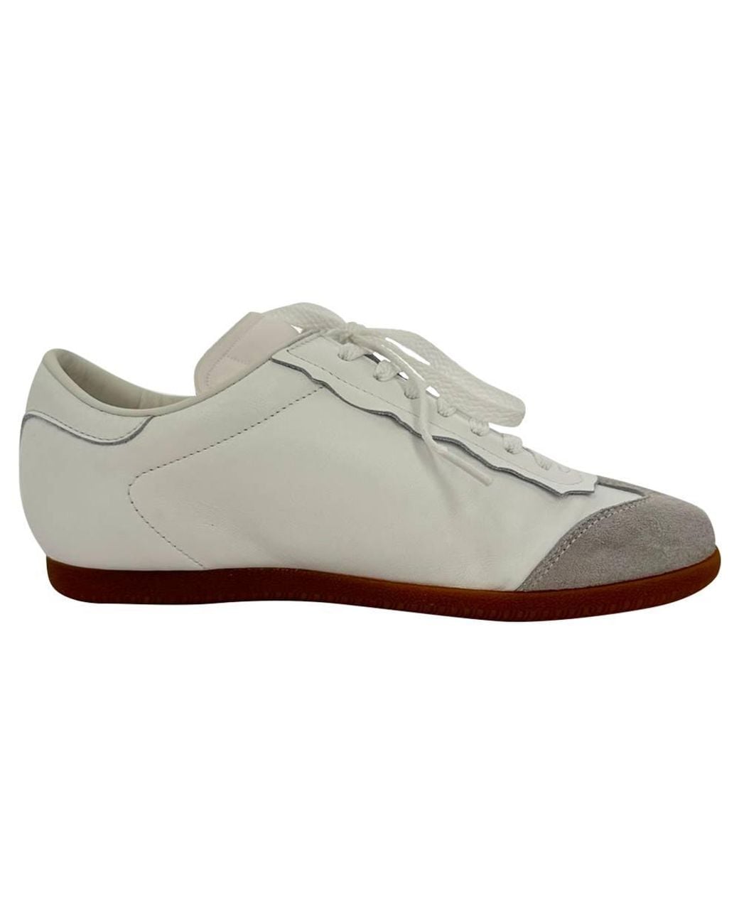 Maison Margiela White Preloved Featherlight Sneakers
