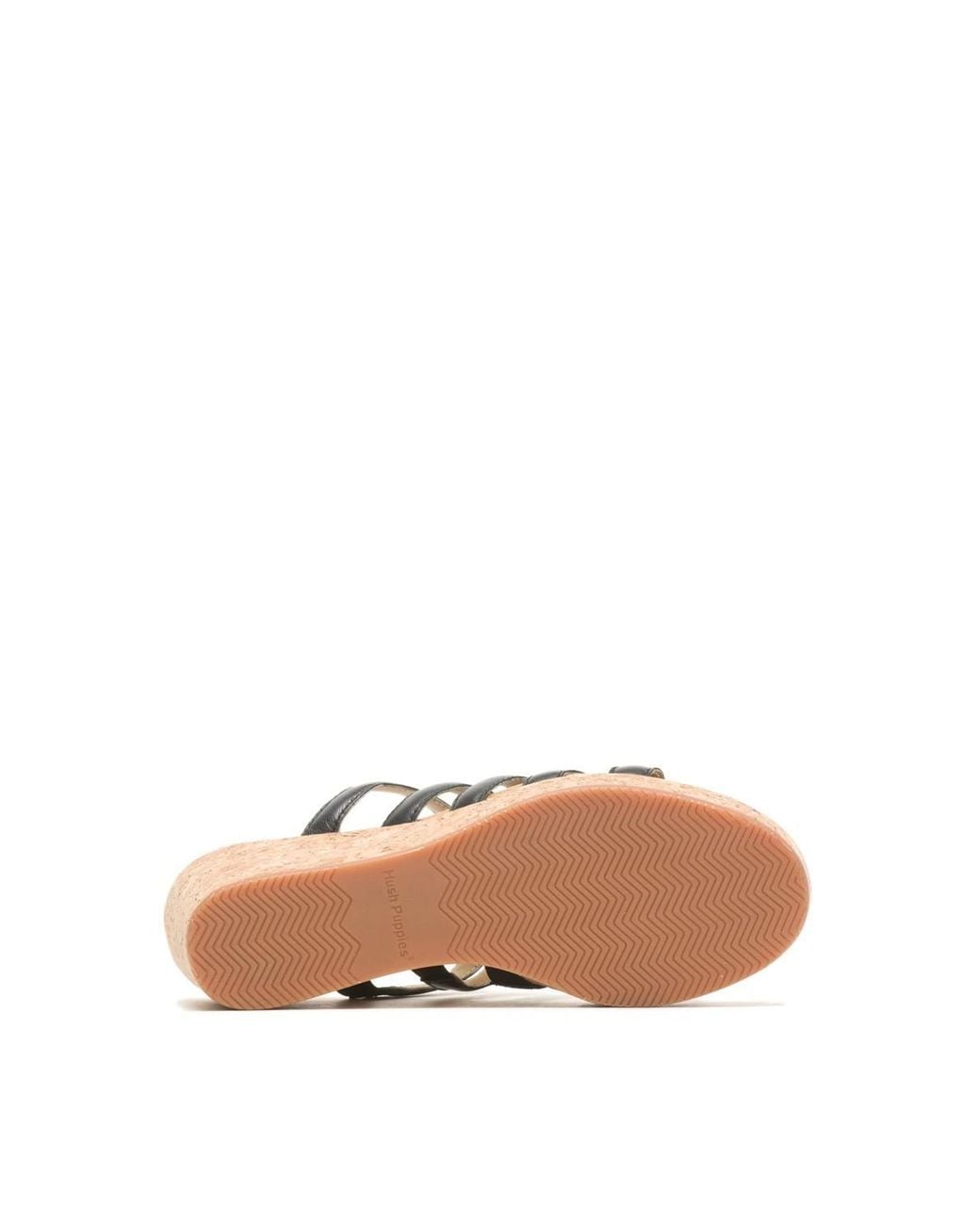 Hush Puppies Black Willow Slide