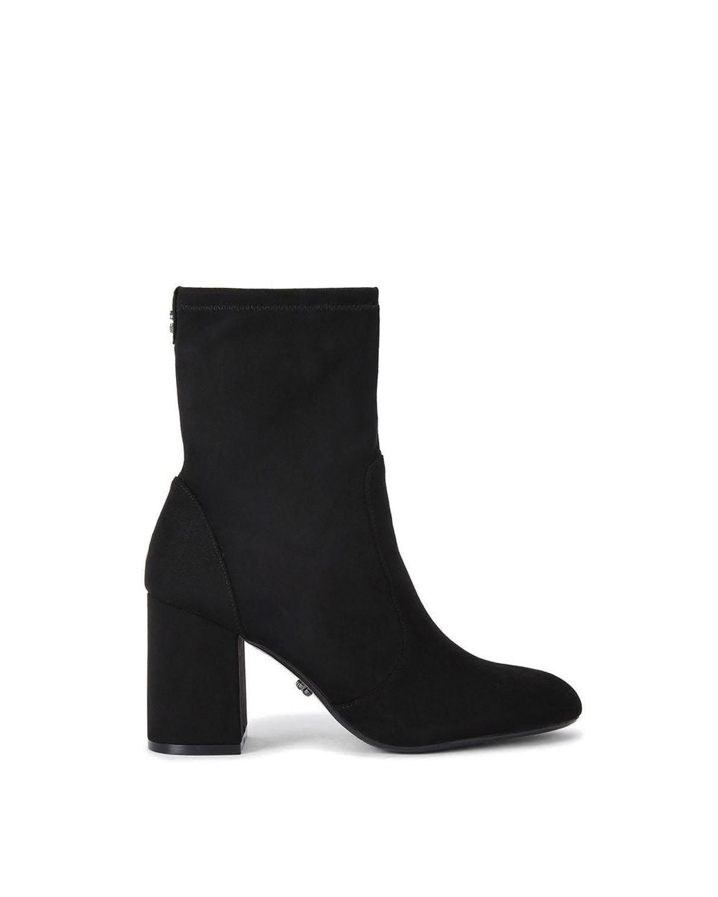 Carvela Kurt Geiger Black 'Vito Ankle' Fabric Boots
