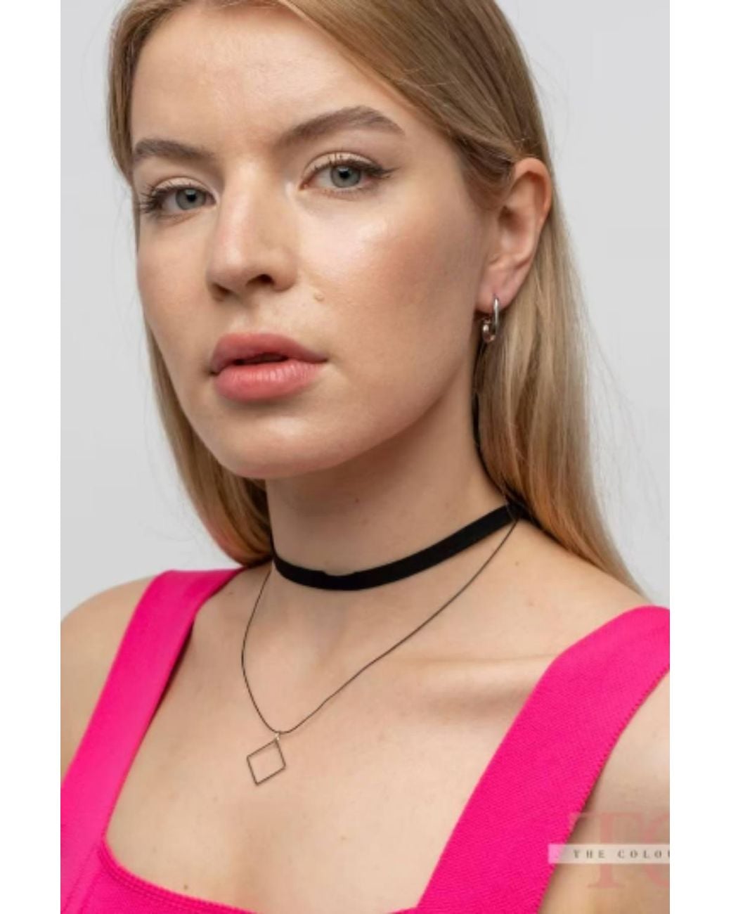 The Colourful Aura Natural Lace Square Gothic Victorian Vintage Emo Choker Layered Necklace