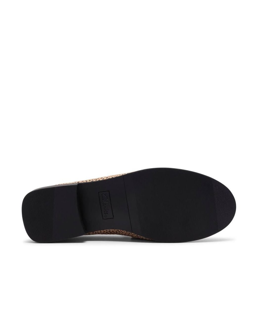 Clarks Brown Alixea Walk Animal Print Loafers, Slip Ons