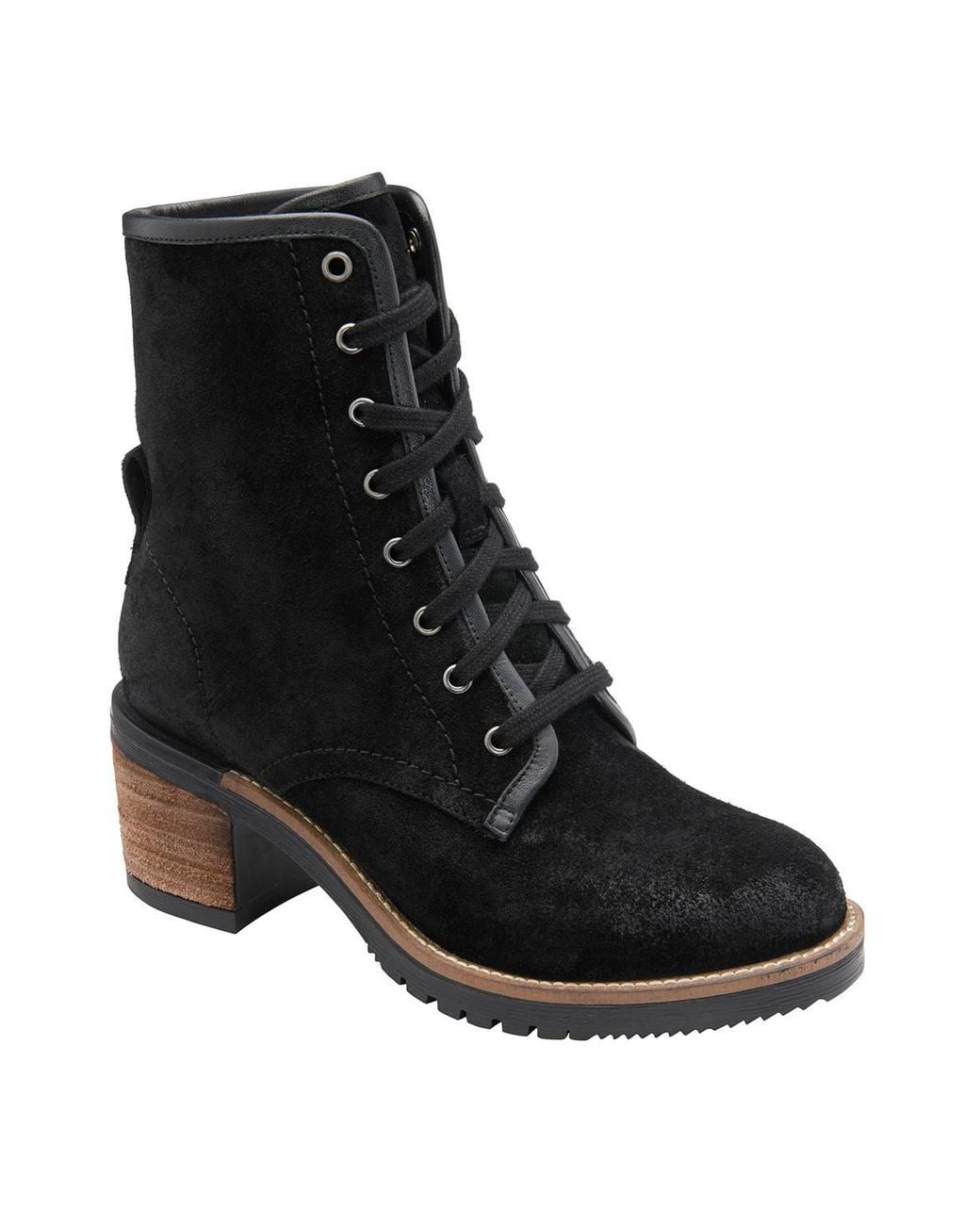 Ravel Black Suede 'Keyston' Ankle Boots