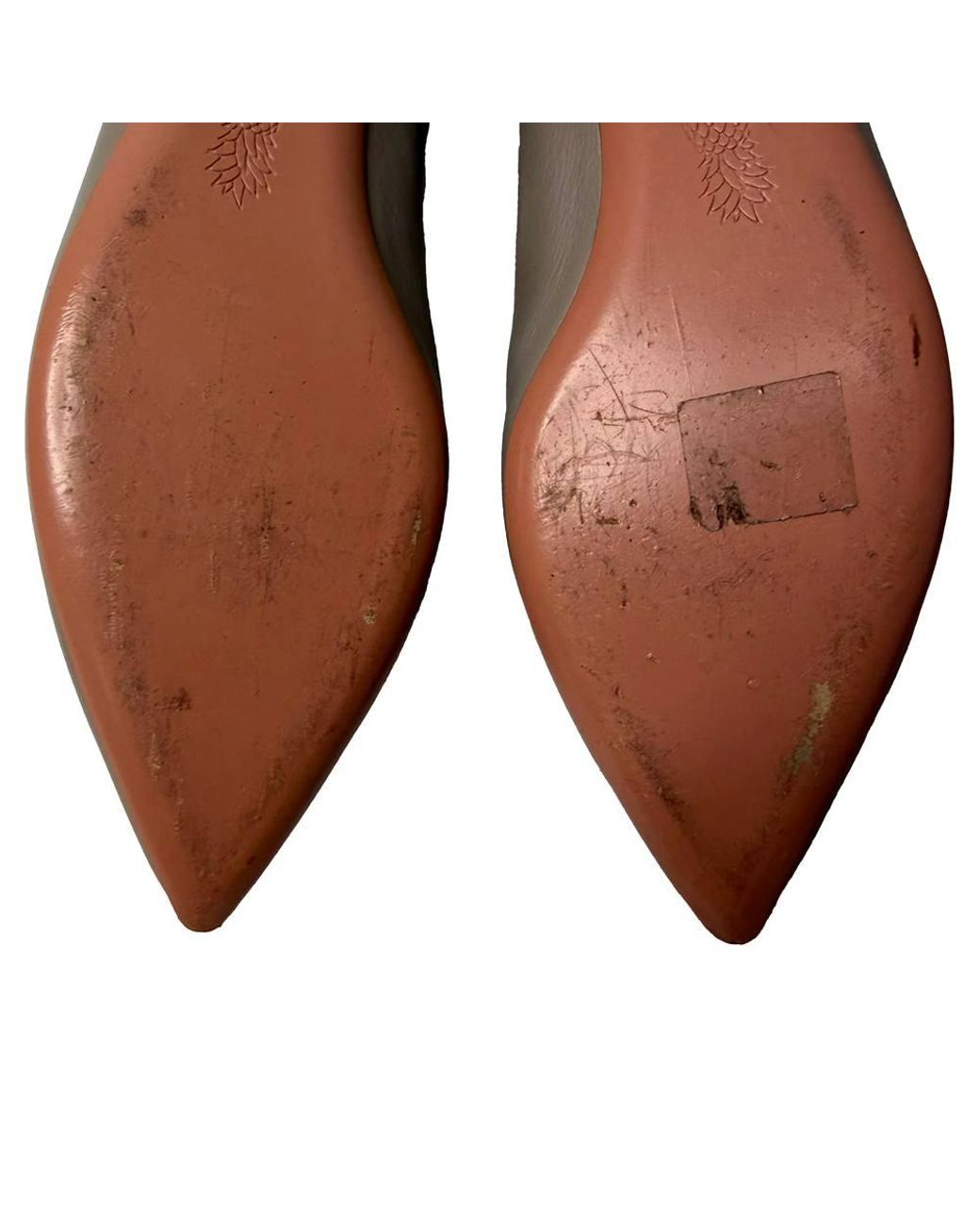 Aquazzura Brown Preloved Pointed Toe Ballet Flats