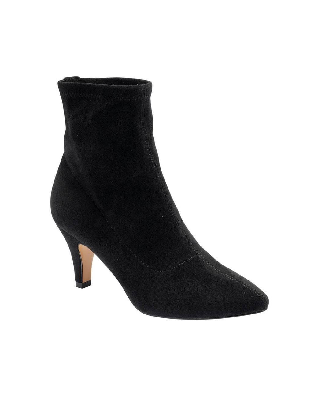 Lotus Black 'Tori' Heeled Ankle Boots
