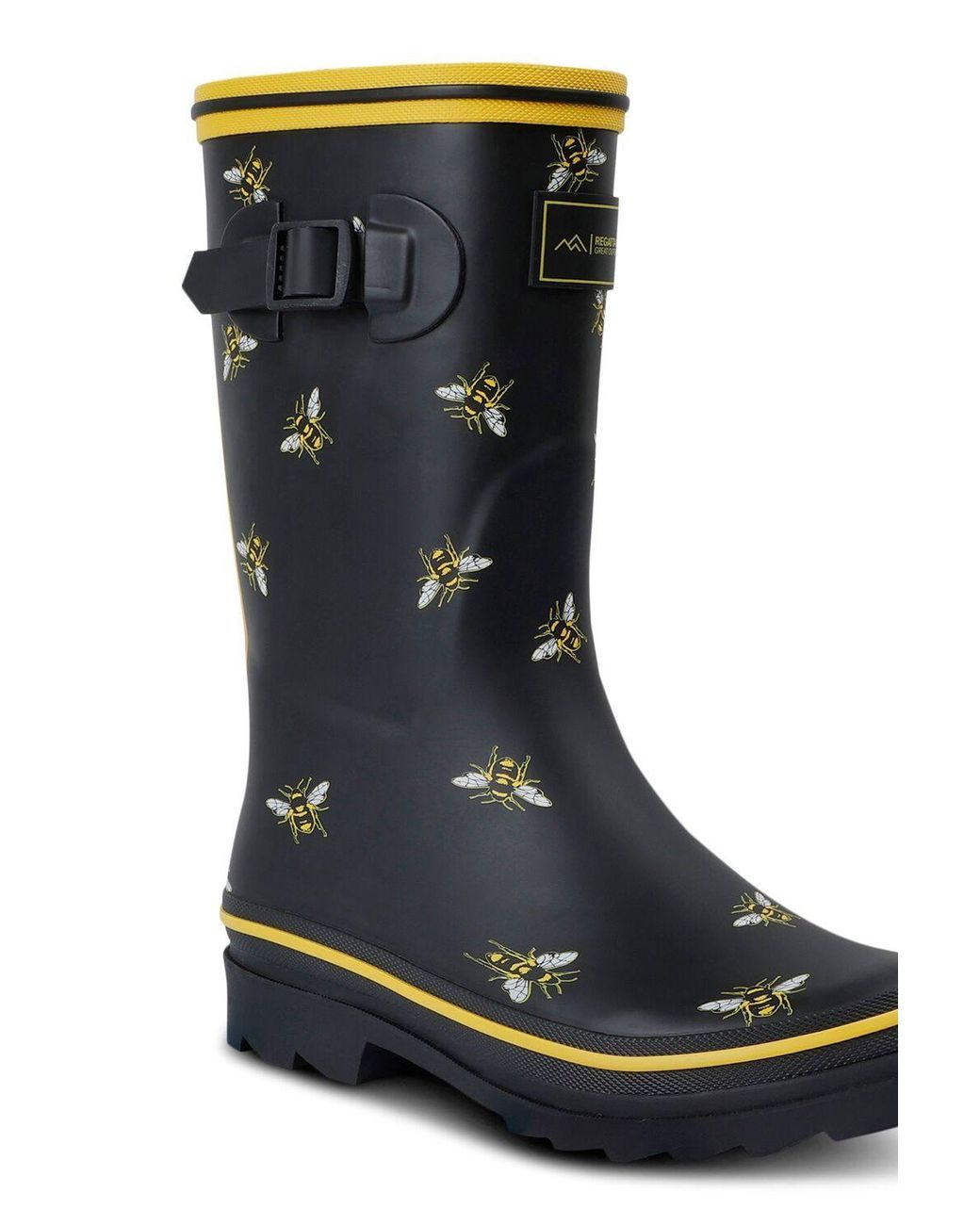 Regatta Black Amelia Short Waterproof Wellies