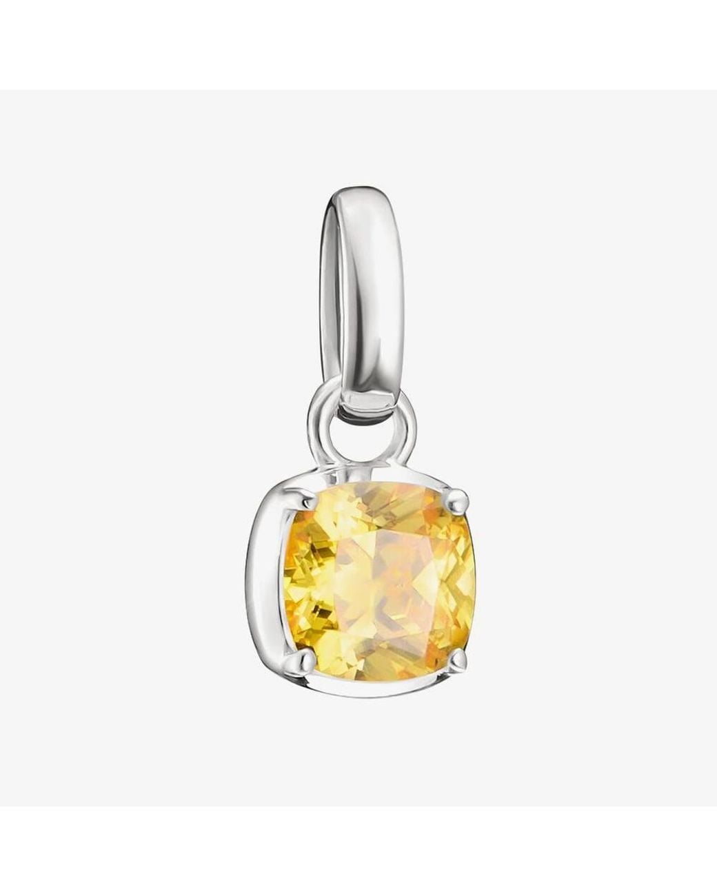 Thomas Sabo Metallic Charm Club Connect November Birthstone Charm Cc1339-051-4