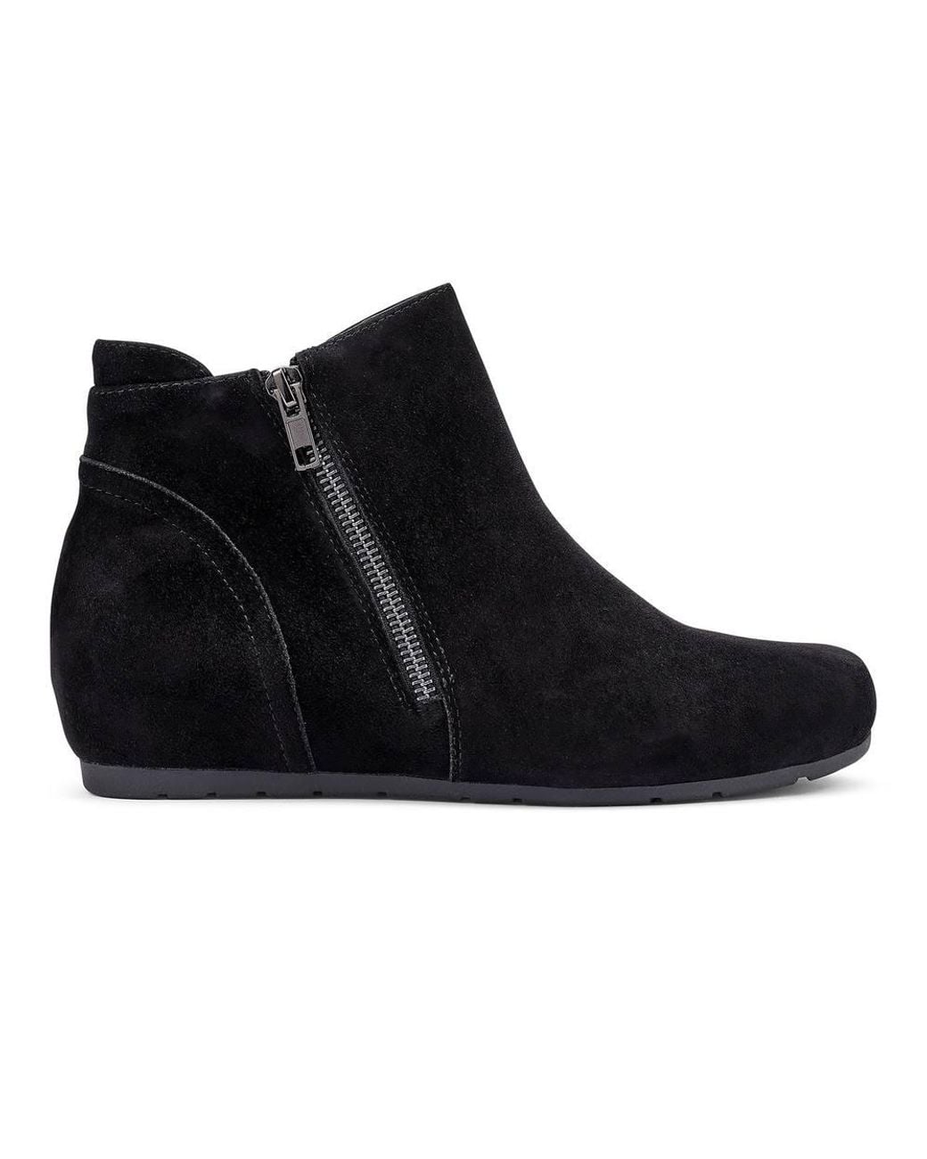 Hotter Black 'Avebury' Ankle Boots