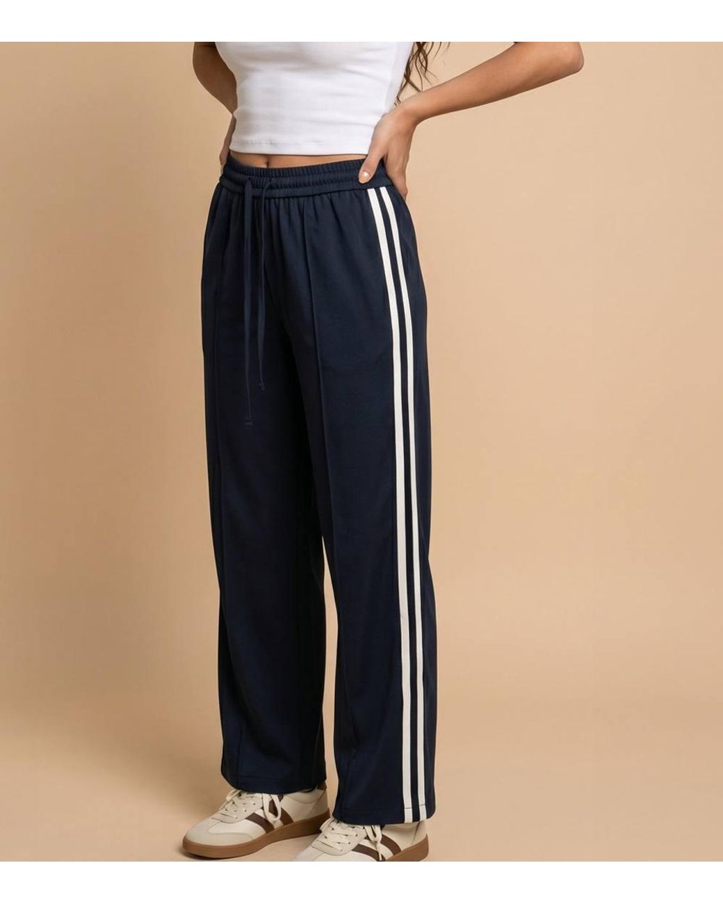 Urban Bliss Natural Taped Trouser