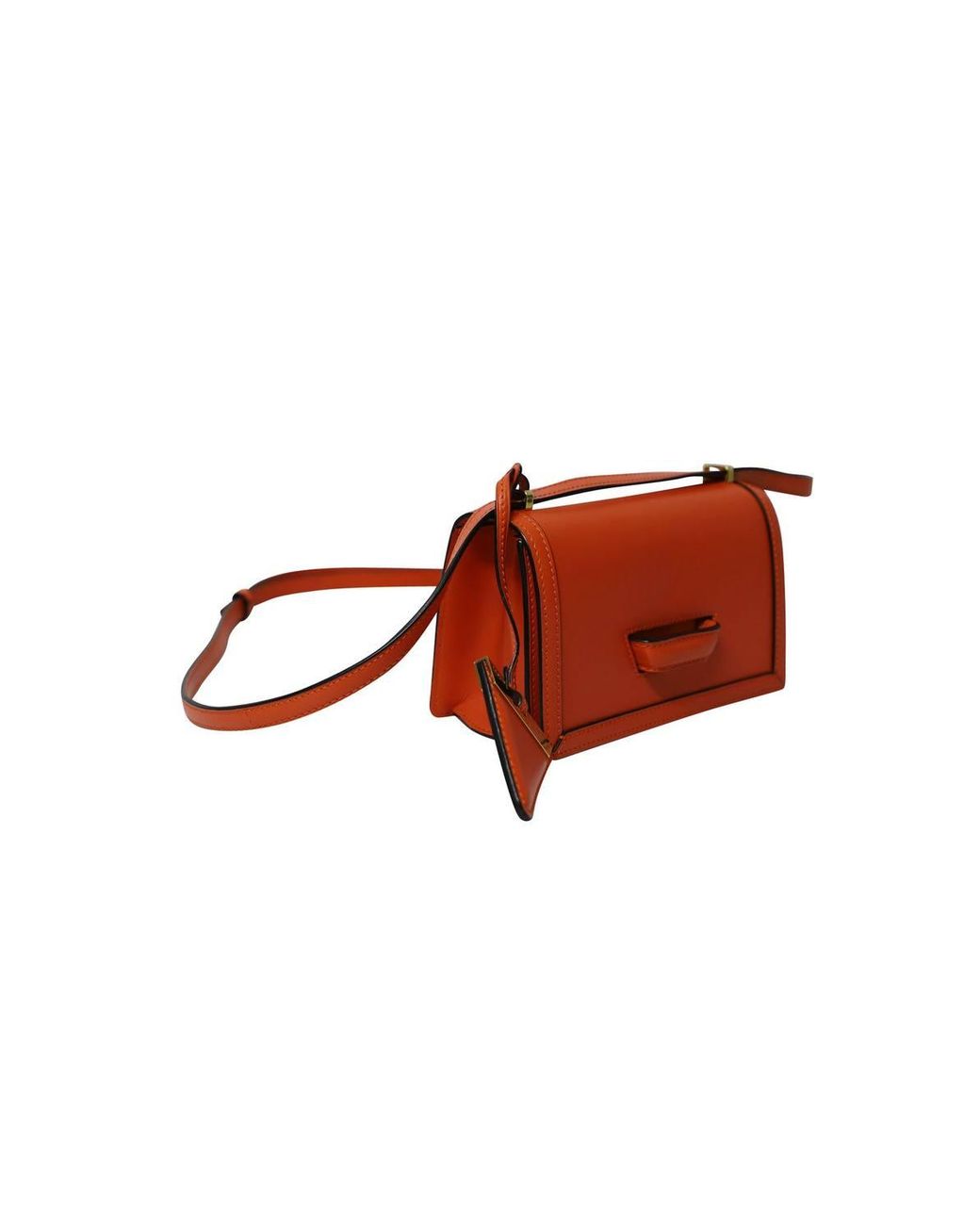 Loewe Orange Preloved Small Barcelona Crossbody Bag