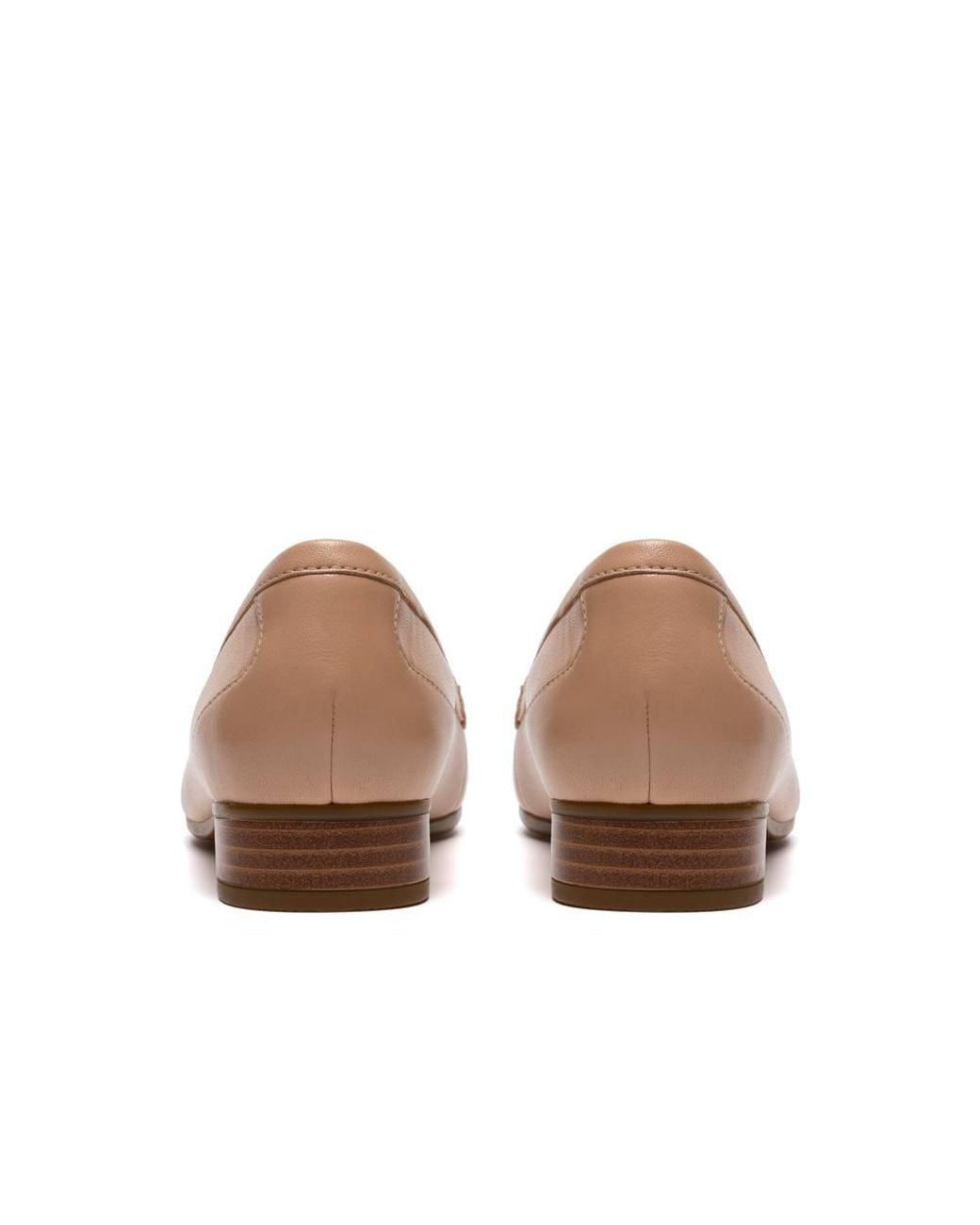 Clarks Brown Juliet Mia Leather Loafers, Slip Ons