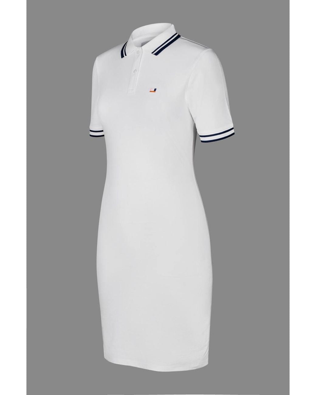 Enorsia Gray Classic Longline Polo