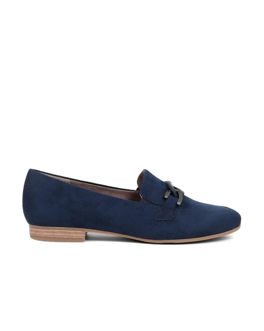 Pavers Blue Smart Slip On Loafers
