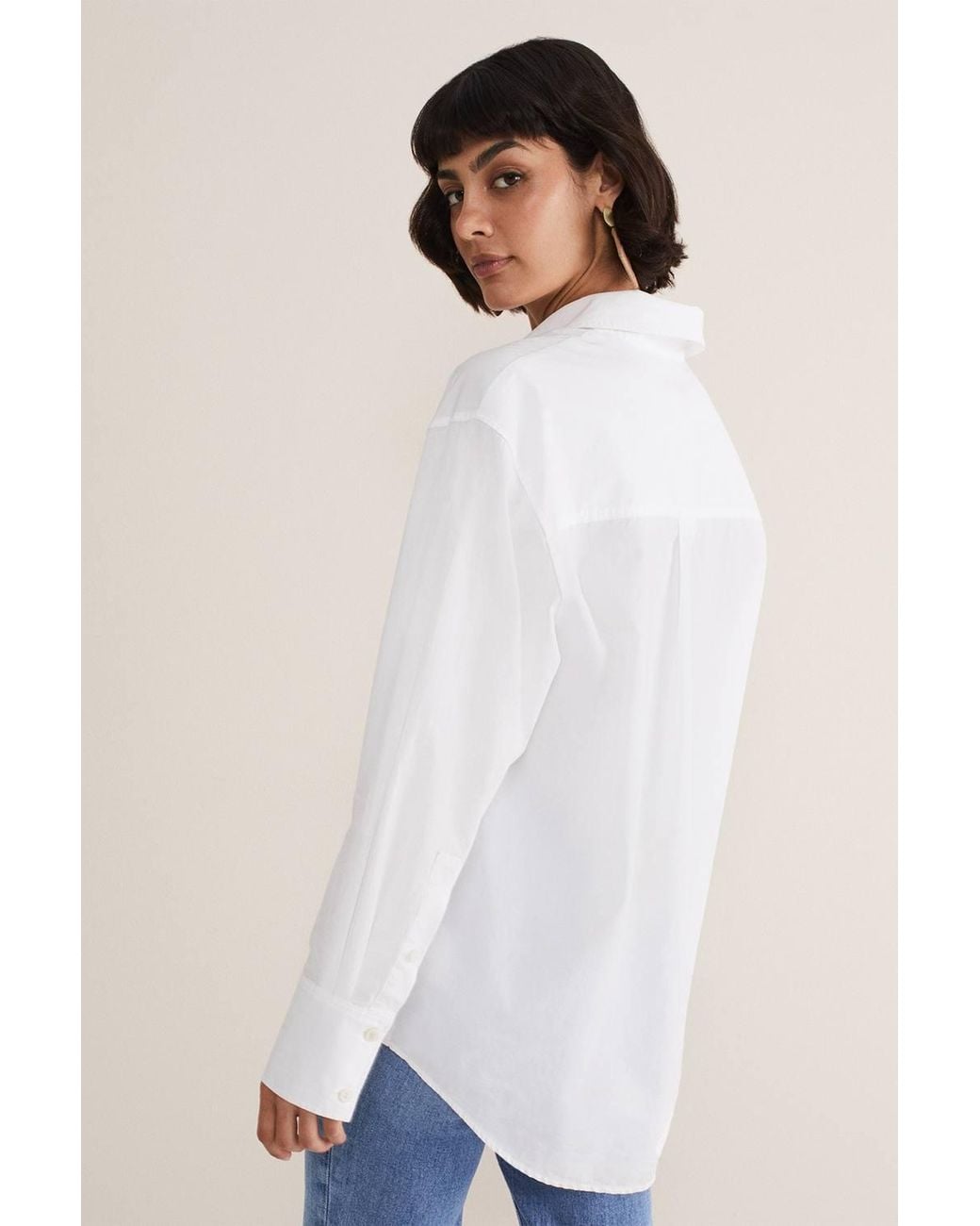 Phase Eight White The Boyfriend Shirt