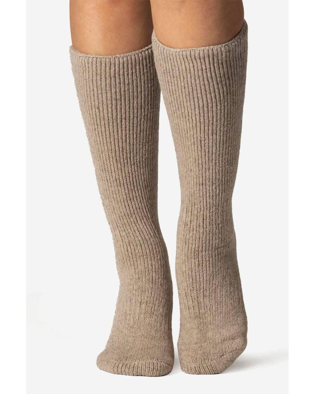Heat Holders Red Extra Long 2.7 Tog Knee High Wool Rich Thermal Socks