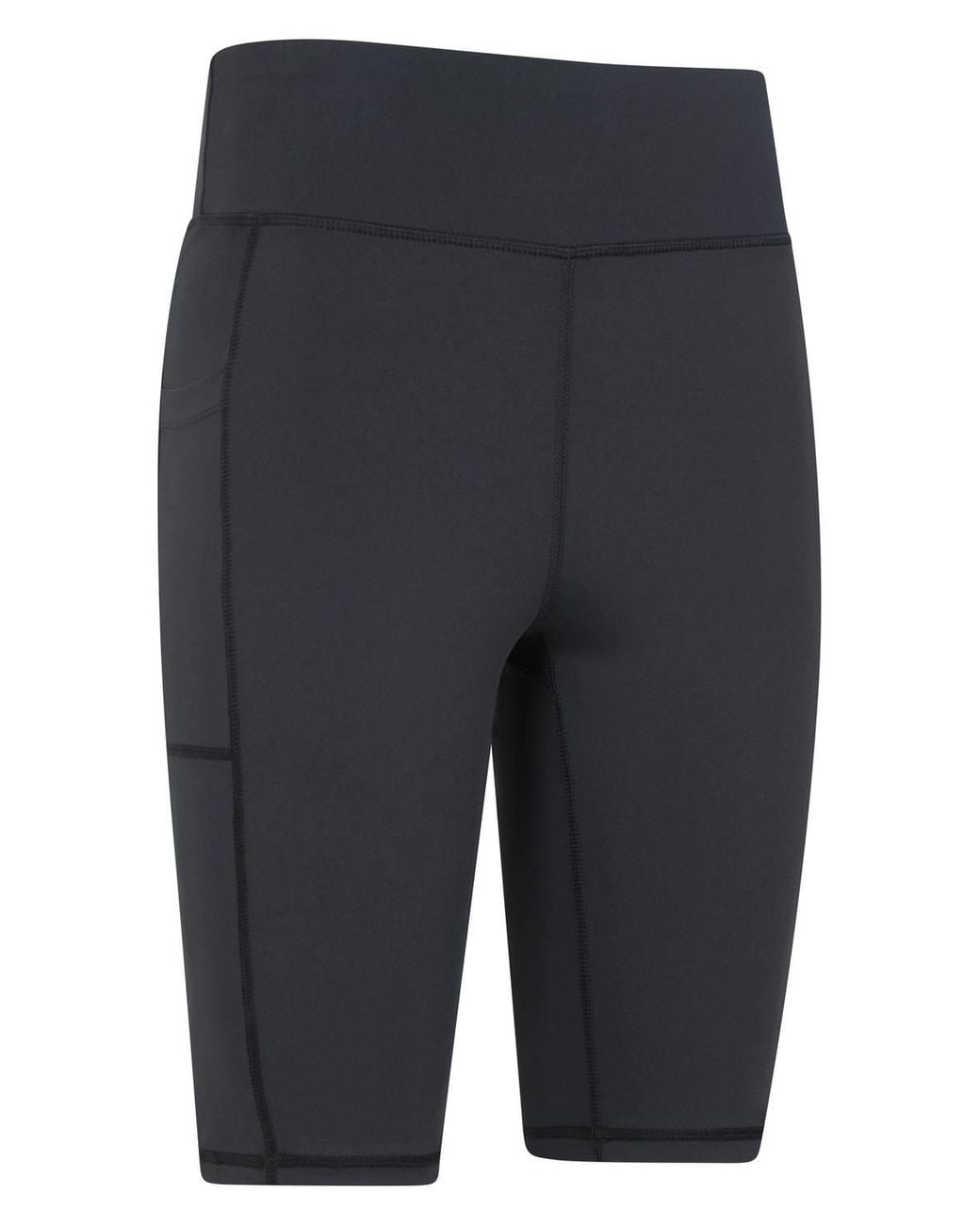 Mountain Warehouse Blue 'Bounce' Quick Dry High Waisted Gym Legging Shorts