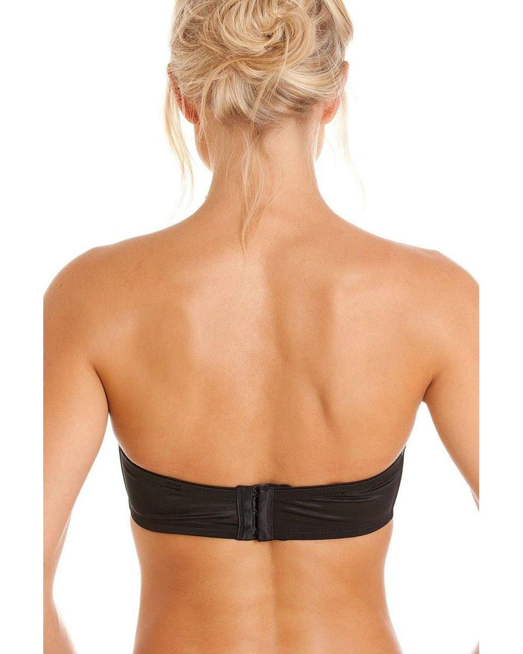 CAMILLE Black Strapless Underwired Multiway Bra
