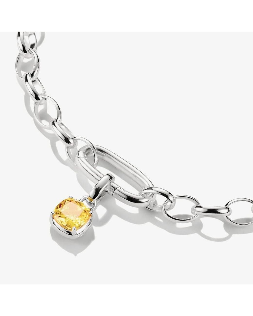 Thomas Sabo Metallic Charm Club Connect November Birthstone Charm Cc1339-051-4