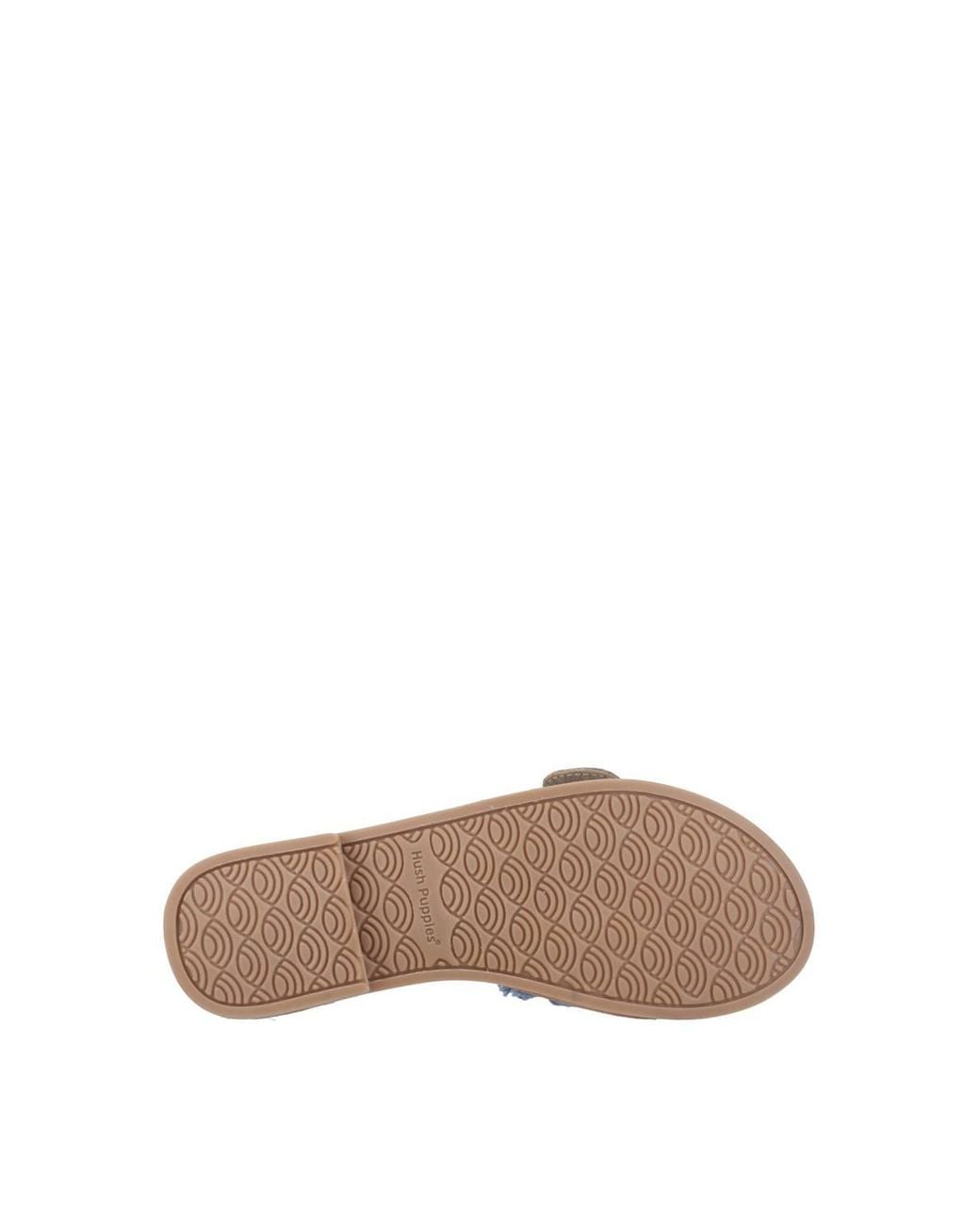 Hush Puppies Blue Hayley Buckle Slide