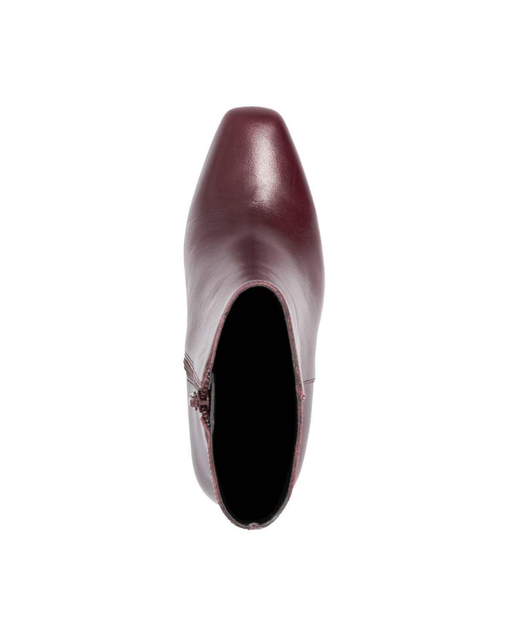 Dune Purple Wide Fit 'Ovation' Leather Ankle Boots