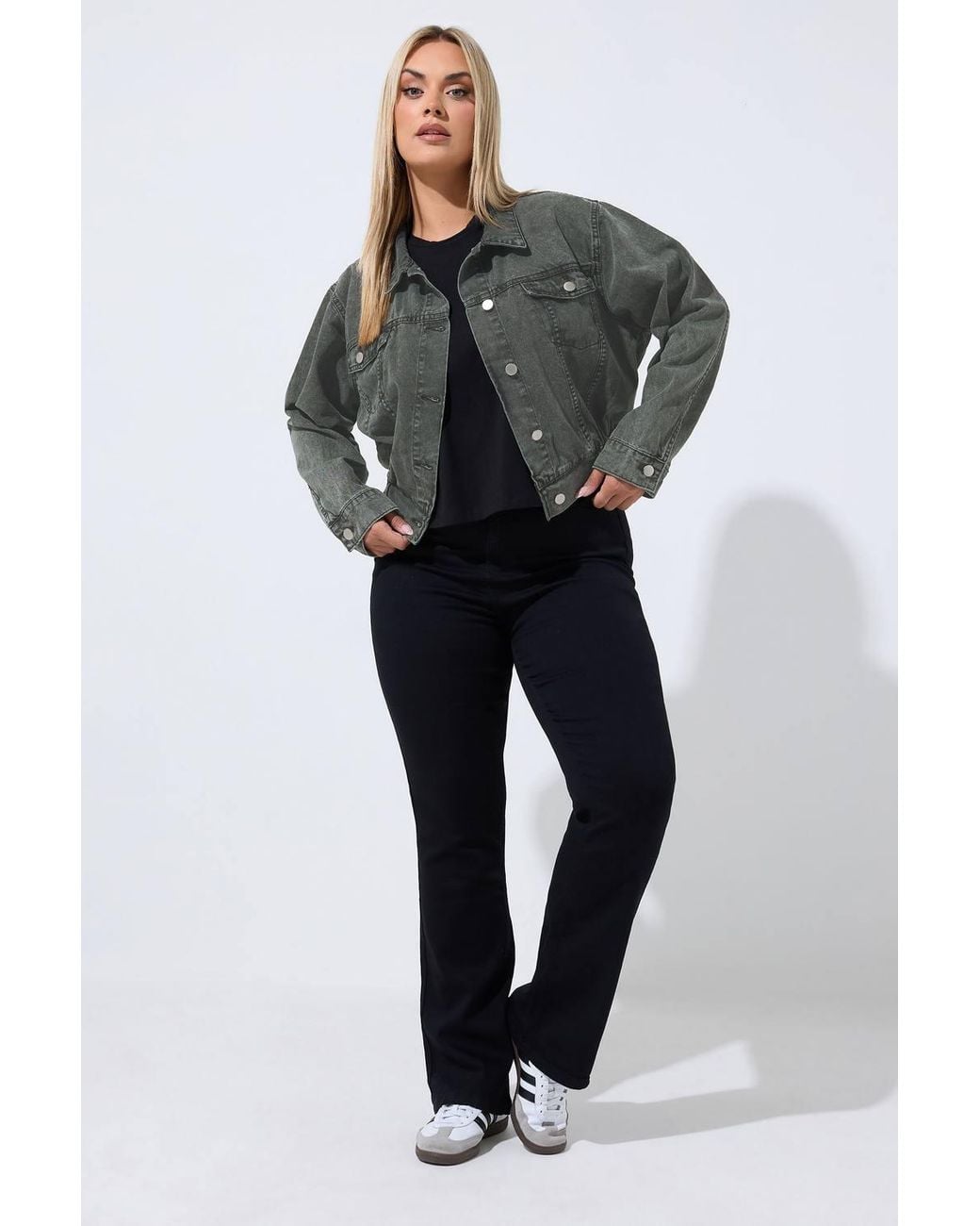 Yours Gray Denim Jacket