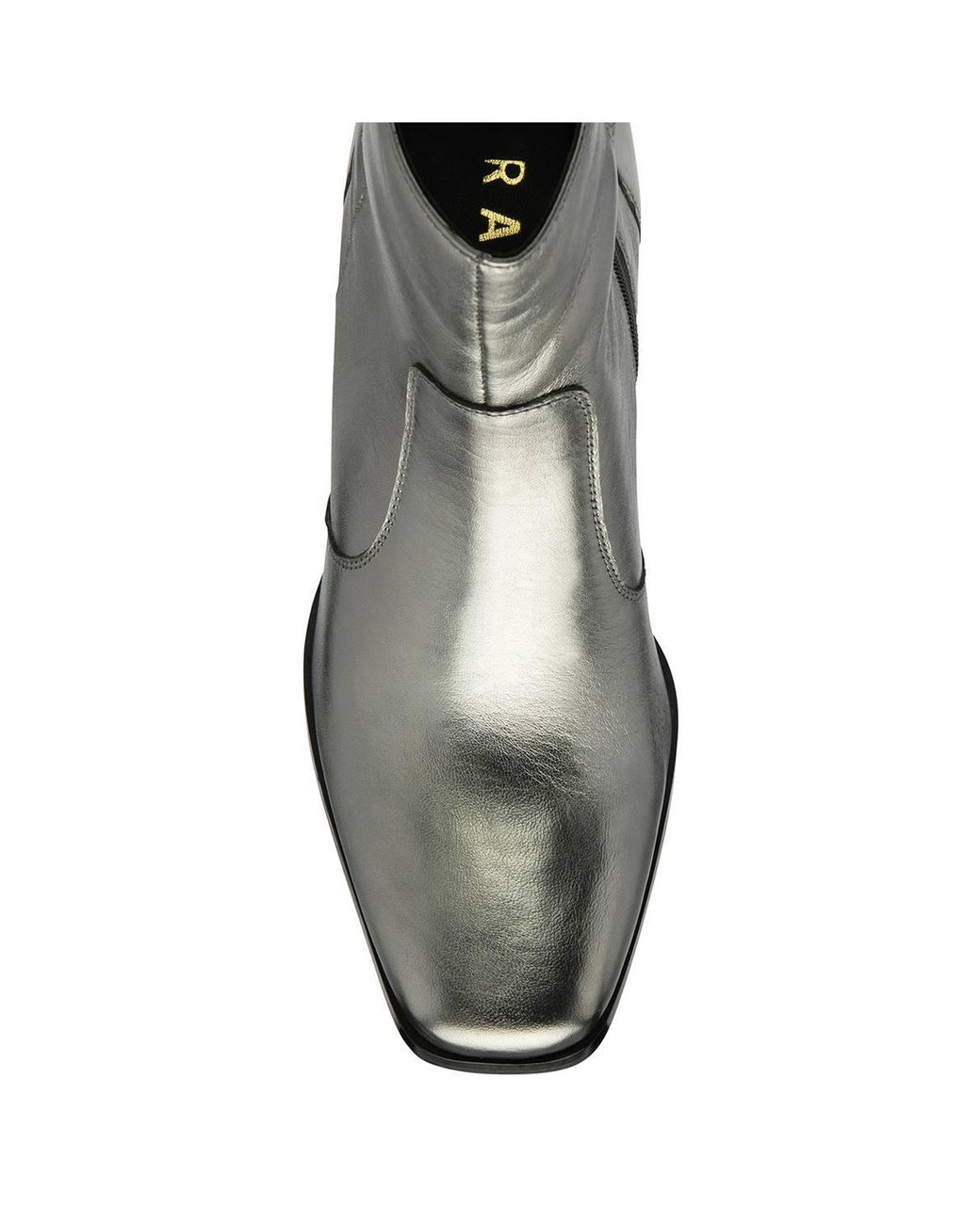 Ravel Gray 'Louth' Leather Ankle Boots