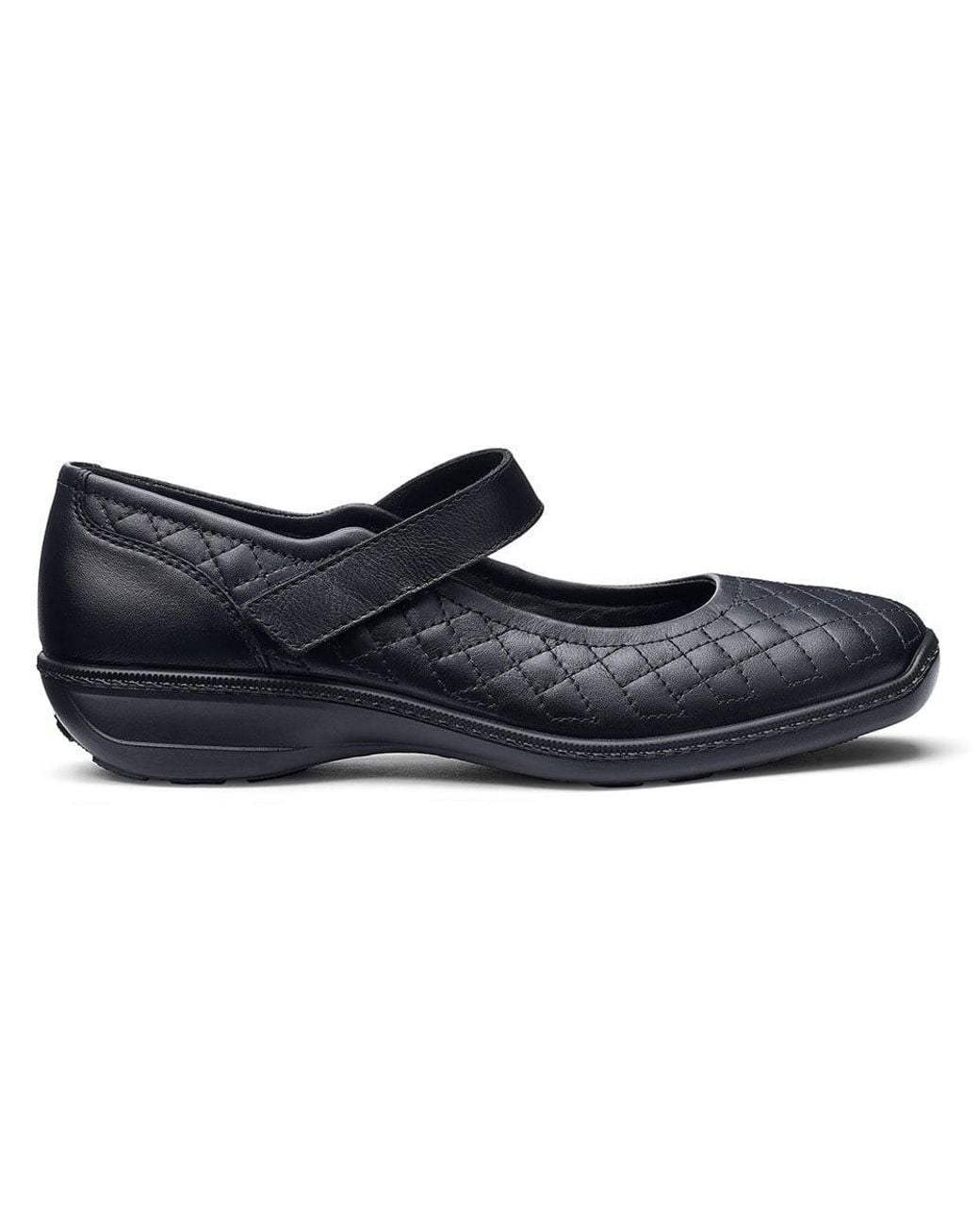 Hotter Blue Wide Fit 'Grateful' Mary Janes