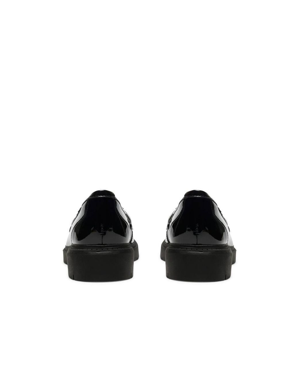Clarks Black Westlynn Bella Patent Loafers, Slip Ons