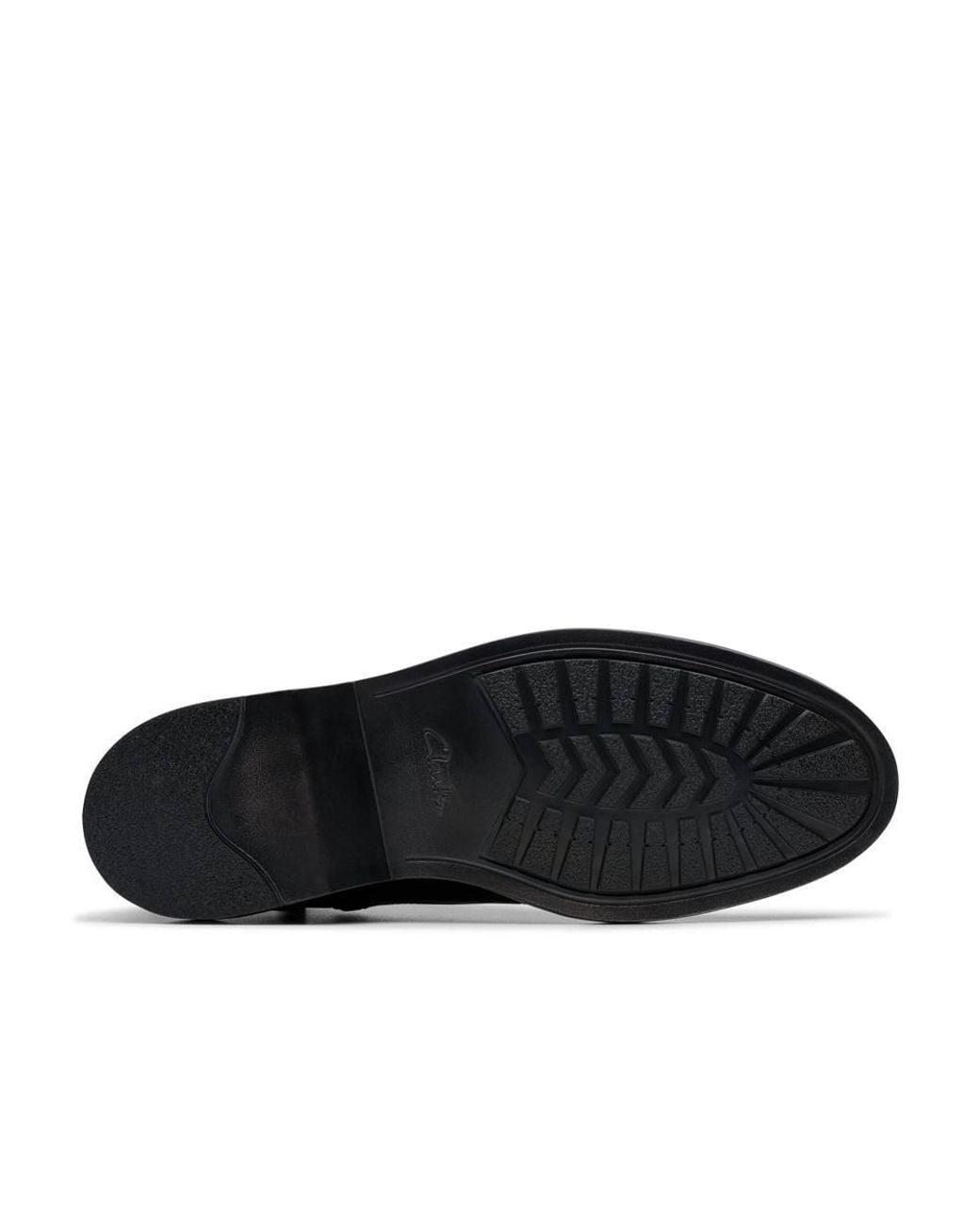 Clarks Black Aldwin Cap Leather Ankle Boots, Lace Up for men