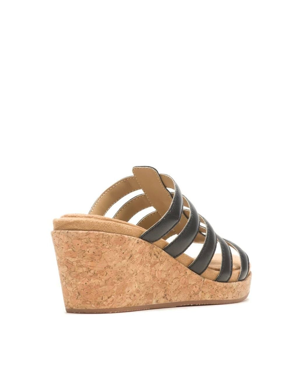 Hush Puppies Black Willow Slide